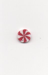 Jabco Button NH1067 Peppermint Swirl MAIN
