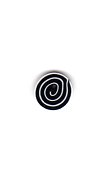 Jabco Button - SS1005 Black & White Swirl MAIN