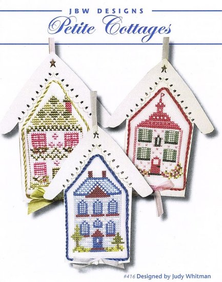 jbw designs cross stitch petite cottages cross stitch