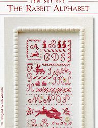JBW Designs - The Rabbit Alphabet w/ Button Embellishments MAIN