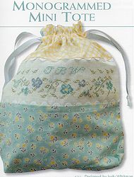 JBW Designs - Monogrammed Mini Tote MAIN