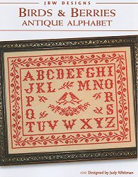 JBW Designs - Birds & Berries Antique Alphabet MAIN