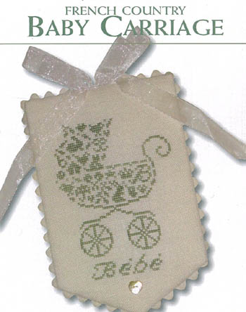 JBW Designs - French Country Baby Carriage THUMBNAIL