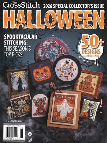 Just Cross Stitch 2026 Halloween Special Collector's Issue MAIN