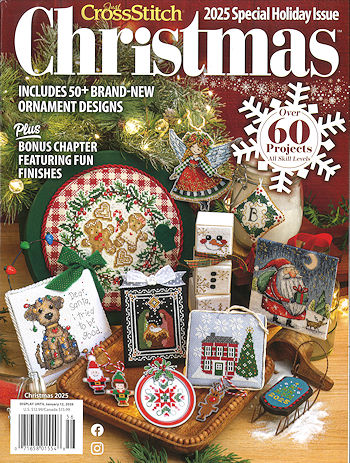 Just Cross Stitch 2025 Christmas Special Holiday Issue MAIN