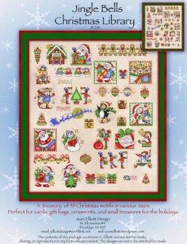 Joan Elliott Design - Jingle Bells Christmas Library MAIN