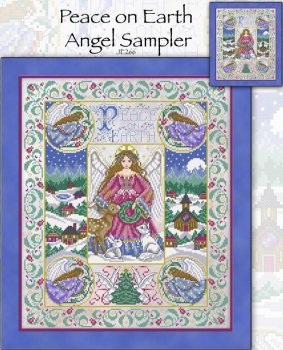 Joan Elliott Design - Peace on Earth Angel Sampler MAIN
