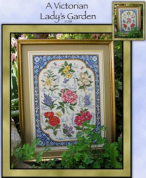 Joan Elliott Design - A Victorian Lady's Garden MAIN
