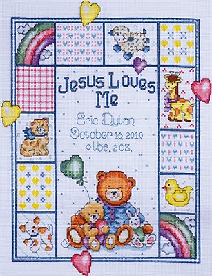 Tobin Baby Cross Stitch Kits