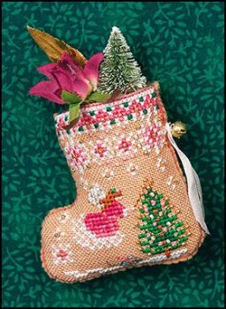 Just Nan - Gingerbread Mouse Fairy Stocking MAIN