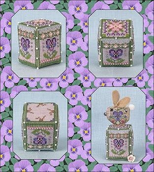 Just Nan - Pansy Rose Cube MAIN