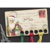 Vintage Postcard Series #16 - Joyeux Noel Threadkeep THUMBNAIL
