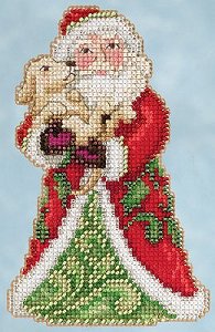 Jim Shore by Mill Hill - Winter Series - Best Friend Santa MAIN