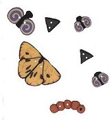 Jabco Button Pack - SamSarah Design Studio I Will Always Be A Wildflower THUMBNAIL