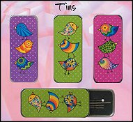 Just Nan - Needle Slides - Bird Designs THUMBNAIL