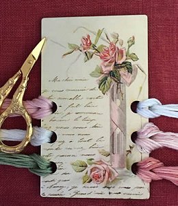 Vintage Postcard Series #5 - Love Roses MAIN