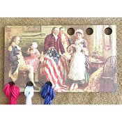 Vintage Postcard Series #8 - Betsy Ross Threadkeep THUMBNAIL