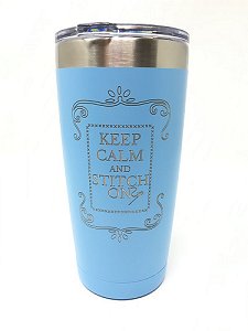 Tumbler - Keep Calm & Stitch On MAIN