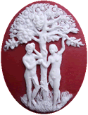 Kelmscott Designs Needle Minder - Adam & Eve MAIN