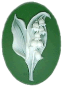Kelmscott Designs Needle Minder - Lily of the Valley MAIN
