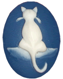 Kelmscott Designs Needle Minder - Curious Cat MAIN