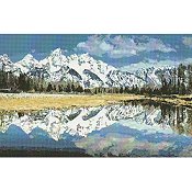 Kustom Krafts (Artecy Cross Stitch) Mountain Reflection 20243 THUMBNAIL