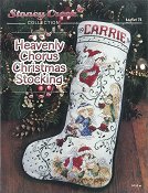 Leaflet 74 Heavenly Chorus Christmas Stocking THUMBNAIL