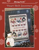 Leaflet 187 Heart Melt Snowmen THUMBNAIL