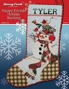 Leaflet 238 Happy Friends Holiday Stocking THUMBNAIL