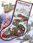 Leaflet 314 Santa Train Stocking THUMBNAIL