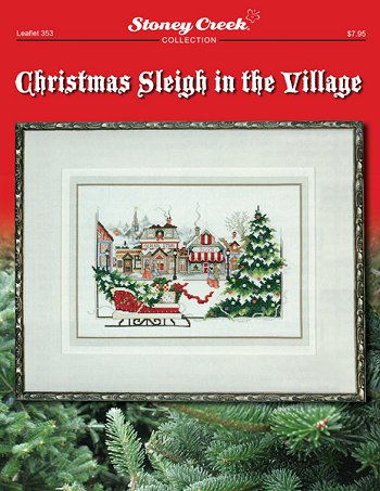 Leaflet 353 Christmas Sleigh in the Village MAIN