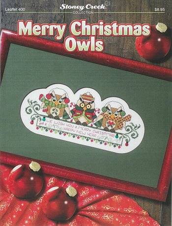 Leaflet 400 Merry Christmas Owls MAIN