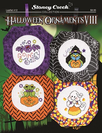 Leaflet 412 Halloween Ornaments VIII MAIN