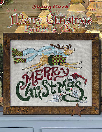 Leaflet 426 Merry Christmas Reindeer & Mice THUMBNAIL