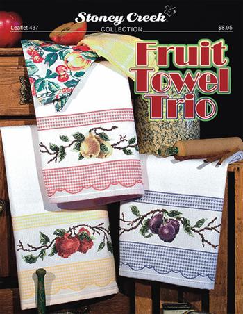 Leaflet 437 Fruit Towel Trio MAIN