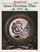 Leaflet  62 1993 Santa Christmas Plate THUMBNAIL
