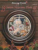 Leaflet  80 1995 Santa Christmas Plate THUMBNAIL