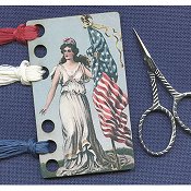 Vintage Postcard Series #14 - Liberty For All Threadkeep THUMBNAIL