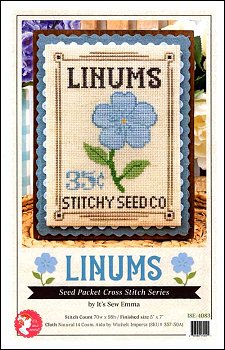 It's Sew Emma - Seed Packet Series - Linums MAIN