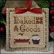 Little House Needleworks - 2011 Ornament #7 - Baked Goods THUMBNAIL