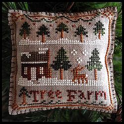 Little House Needleworks - 2012 Ornament #2 - Tree Farm MAIN