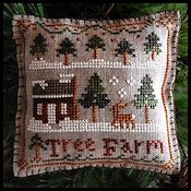 Little House Needleworks - 2012 Ornament #2 - Tree Farm THUMBNAIL