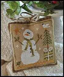 Little House Needleworks - 2010 Ornament #8 - Frosty Flakes MAIN