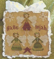 Little House Needleworks - 2011 Ornament #8 - Hallelujah MAIN