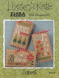 Lizzie Kate Snippet - Flora McSample 2012 Ornaments MAIN