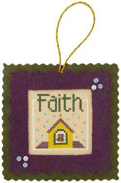 Lizzie Kate - Flip-It:  Christmas Blessings - Faith MAIN