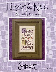 Lizzie Kate Snippet - Stitching Forever MAIN