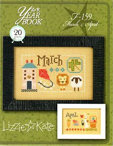 Lizzie Kate - Year Book Double Flip Series - March & April MAIN