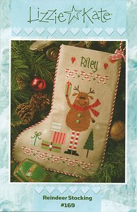 Lizzie Kate - Reindeer Stocking MAIN