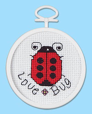 Janlynn Cross Stitch Kit - Love Bug MAIN